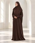 Maryam Prayer Dress in Brown